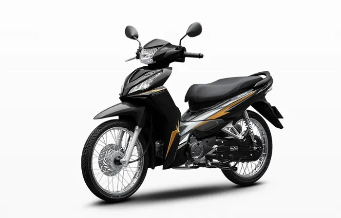 Phiên bản đặc biệt của xe Honda Wave RSX FI 110 màu đen bạc