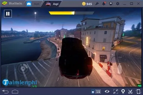 Pha lộn nhào đầy ấn tượng của xe đua trong Asphalt 9 Legends