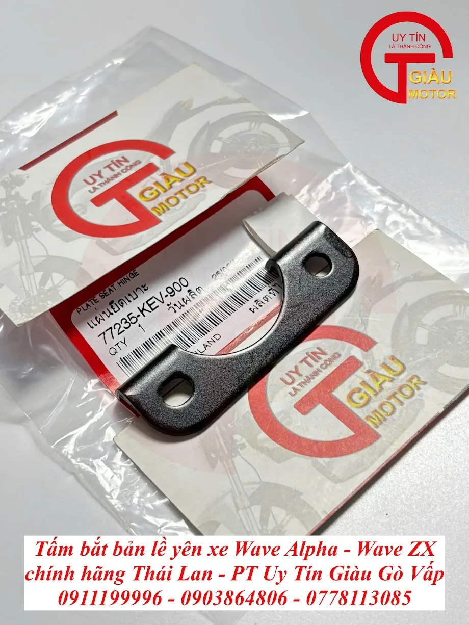 Tấm Bắt Bản Lề Yên Xe Wave Alpha - Wave ZX Chính Hãng Thái Lan