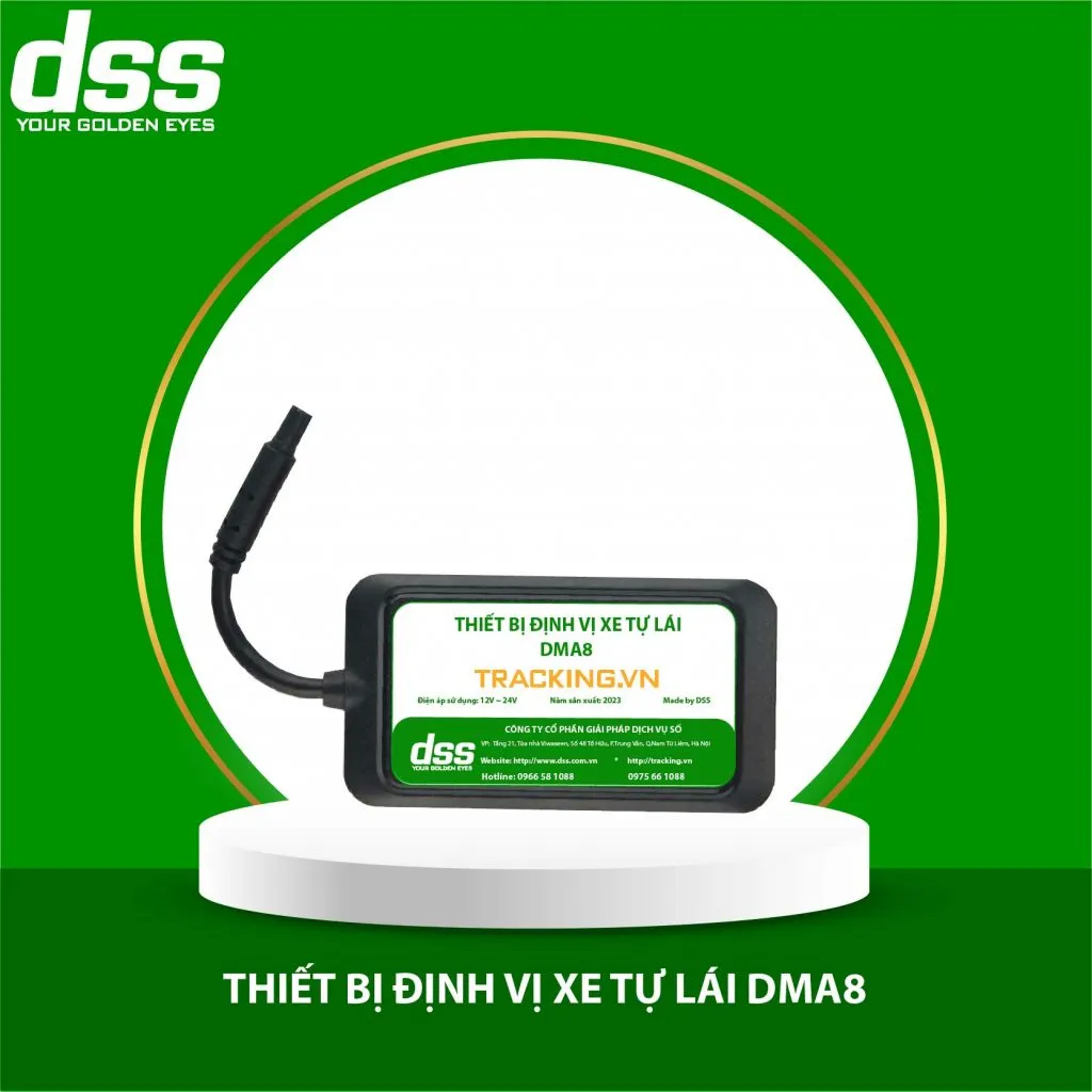 Thiết bị định vị xe DMA8 nhỏ gọn hiện đại