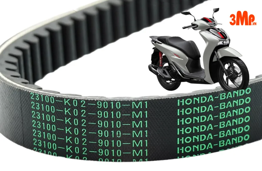 Phân biệt dây curoa SH 150 chính hãng và các loại khác