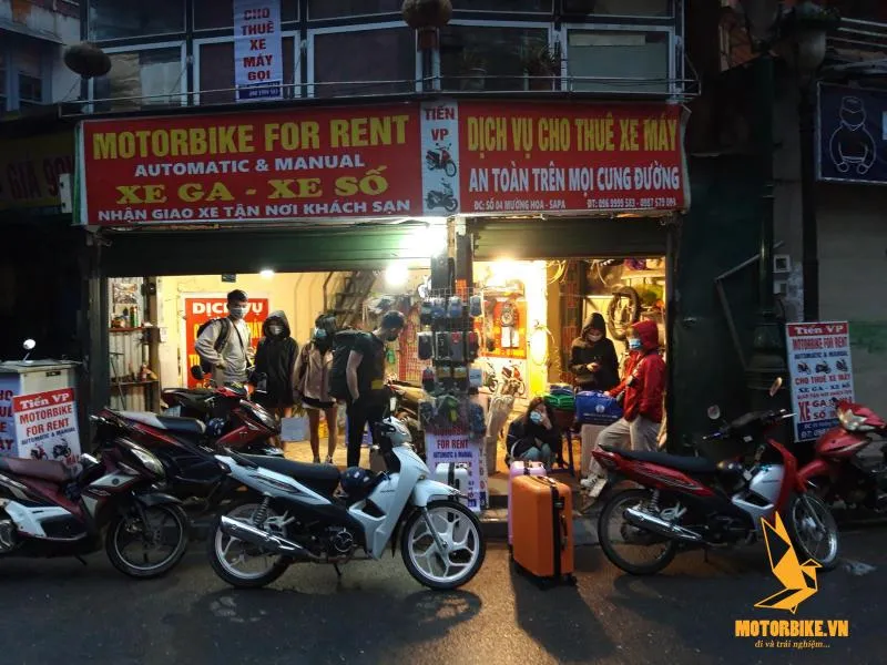 Dịch vụ cho thuê xe máy Sapa giá rẻ- anh Tiến