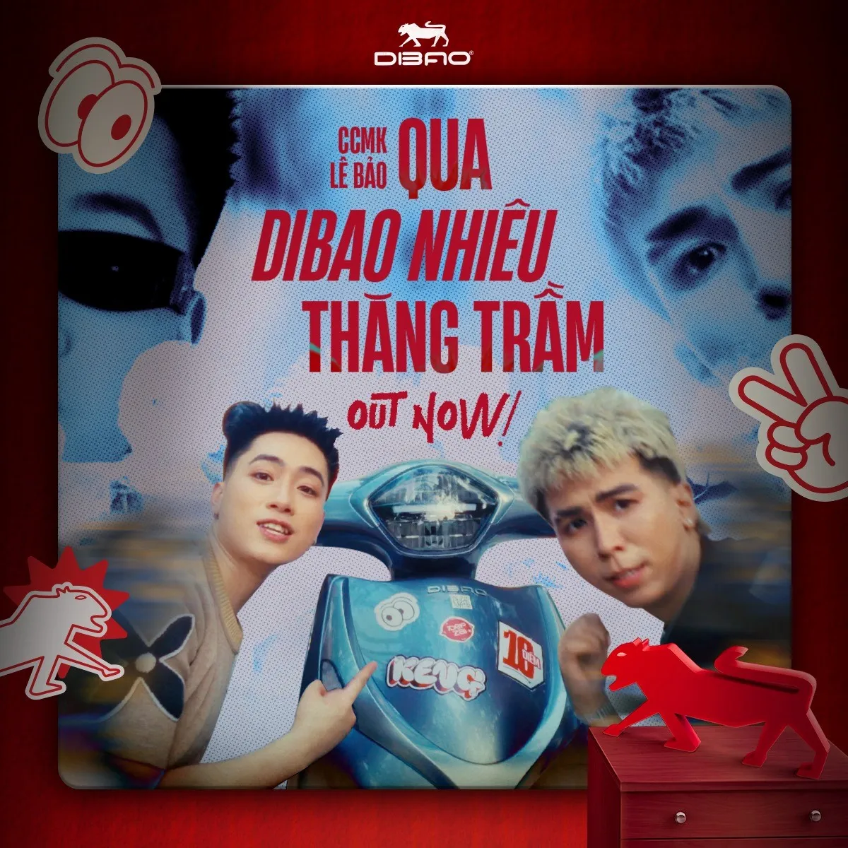 Chi tiết màn hình LCD và tay lái của xe máy điện Dibao LS007