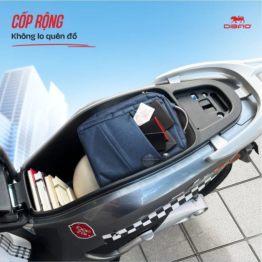 Không gian cốp xe rộng rãi của Dibao LS007