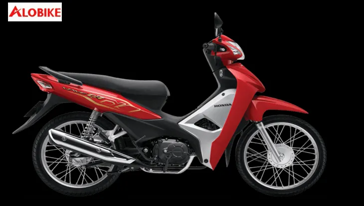 Chi tiết Wave Alpha 2016 phiên bản Đỏ Đen Bạc