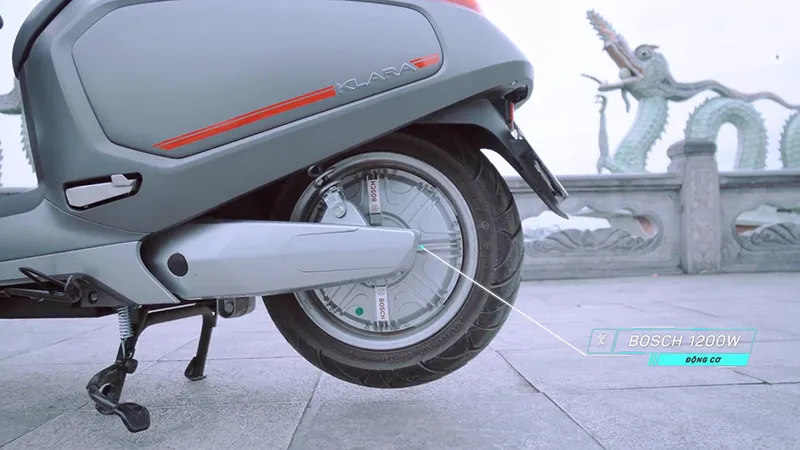 Khối động cơ điện BOSCH của xe máy điện VinFast Klara A1