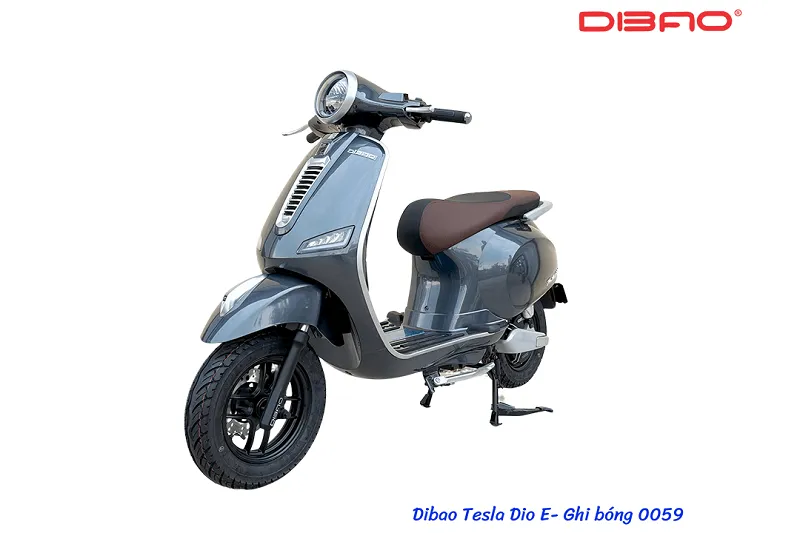 Xe Máy Điện Dibao Tesla Dio E Cũ, thể hiện sự sang trọng và là lựa chọn xe máy giá rẻ tại Đà Nẵng cho người thích phong cách Vespa