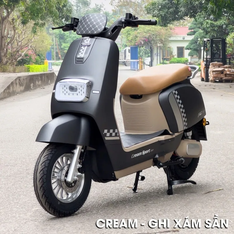 Xe Máy Điện Yaka Cream mẫu xe tiêu chuẩn, giá tốt tại Hải Phòng