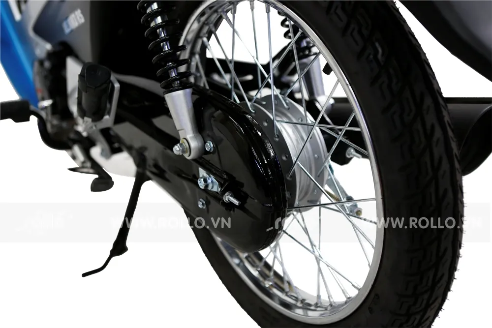 Hệ thống giảm xóc giảm chấn thủy lực trên xe Wave Daelim 50cc