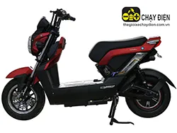 Xe máy điện Anbico Ap1508 có kiểu dáng sang trọng, yên xe dài và tiện nghi cao cấp