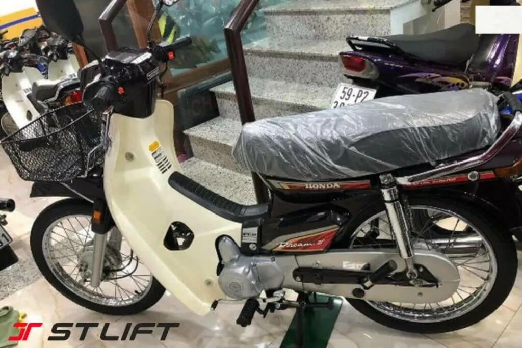 Sơ đồ minh họa quy trình vận hành hệ thống điện trên xe máy Honda Dream