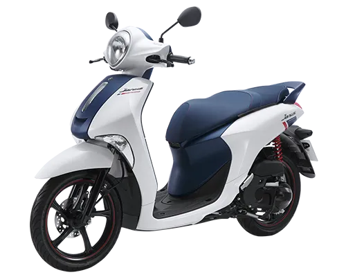 Yamaha Janus màu trắng xanh