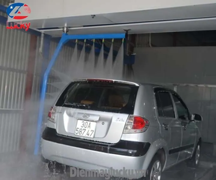 Giá thành lắp đặt hệ thống rửa xe tự động