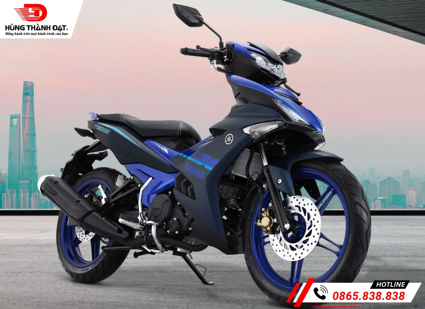 Tiện ích vượt trội và hiện đại được trang bị trên MX King 150