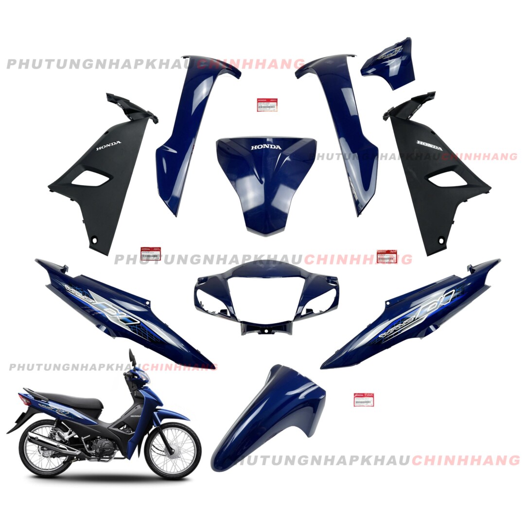 bộ vỏ xe wave Và Cẩm Nang Thay Dàn Áo RSX 2024