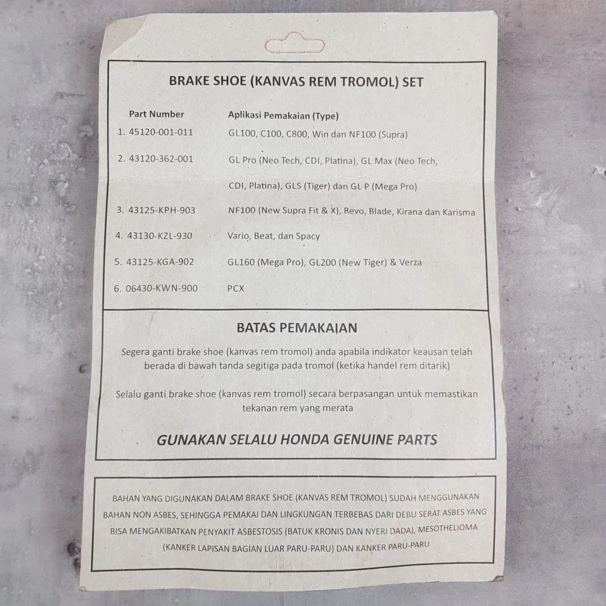 Bo-thang-sau-xe-may-Lead-125-chinh-hang-Honda-Indo-3