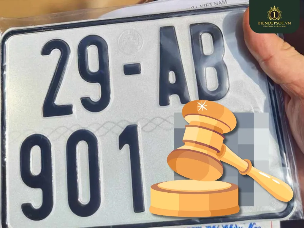 Hình ảnh minh họa về hệ thống đấu giá biển số xe máy toàn quốc