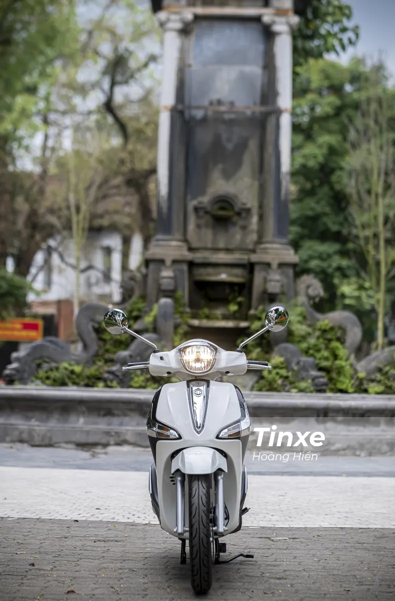 Mẫu xe Piaggio Liberty 50cc mang thiết kế đặc trưng của thương hiệu Ý với sự sang trọng vượt trội.