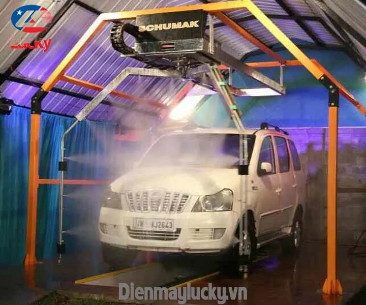 Hệ thống máy rửa xe ô tô bán tự động với mức giá cạnh tranh