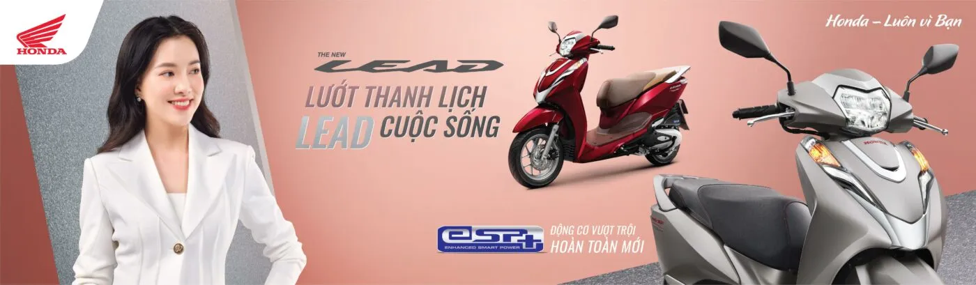 Honda Lead với thiết kế cốp xe siêu rộng và nhiều tiện ích thông minh