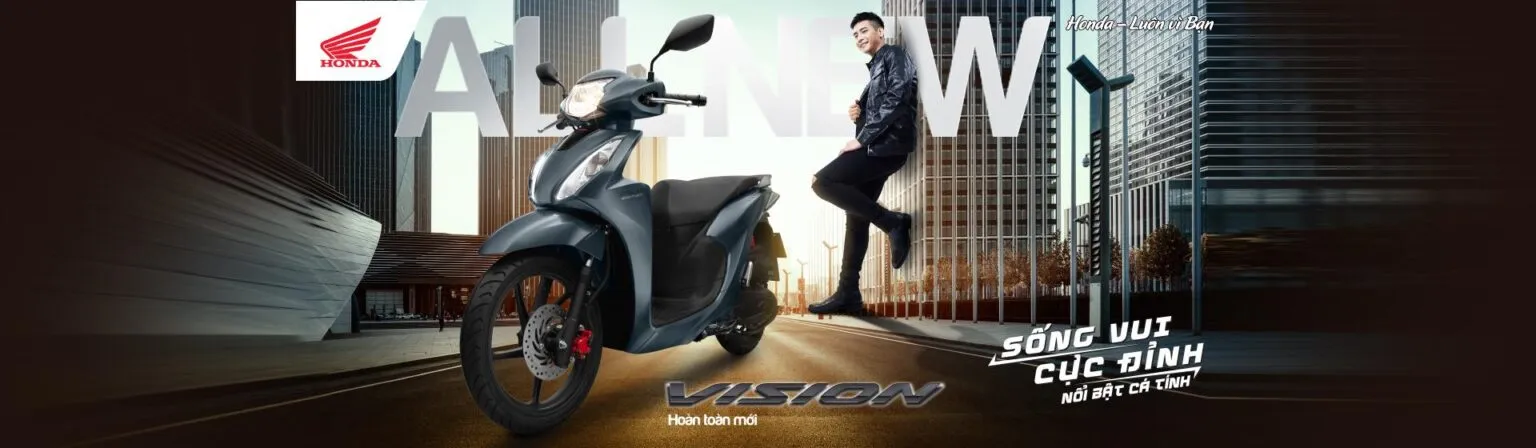 Honda Vision mẫu xe tay ga quốc dân được ưa chuộng nhất hiện nay