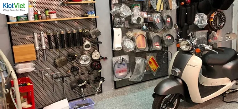 Lựa chọn nguồn hàng lấy phụ tùng xe máy giá sỉ tối ưu nhất hiện nay