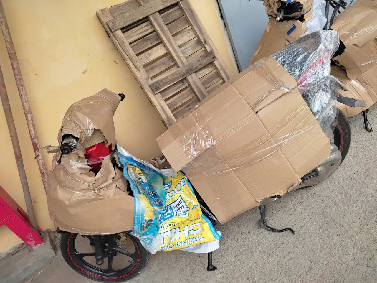 Hệ thống kho bãi sạch sẽ của đơn vị vận tải tại khu vực ga