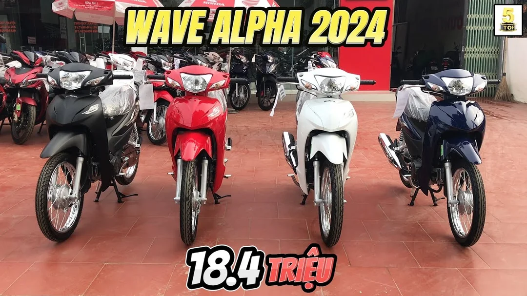 Wave 110 2024 Giá Bao Nhiều? Bảng Giá Lăn Bánh Cập Nhật 2026 2 Review Honda Wave Alpha 110 2024 giá 18,4 triệu