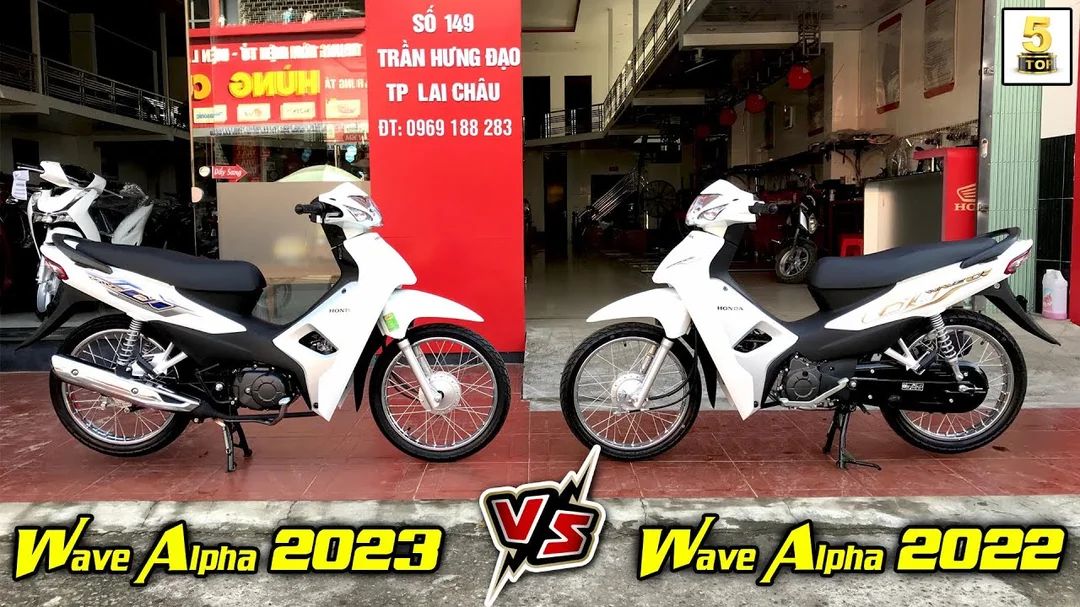 Wave Alpha 2023 Giá Bao Nhiêu? Bảng Giá Lăn Bánh Cập Nhật 06/2026 2 Video so sánh Wave Alpha 2023 và 2022