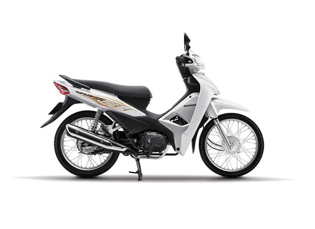 wave 2022 giá bao nhiêu khi kiểm tra xe Honda Wave Alpha màu trắng