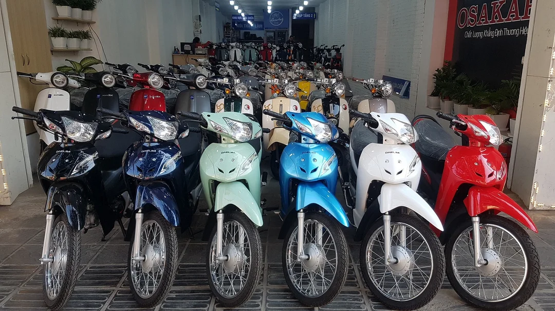 xe wave 50cc gia bao nhieu voi mau daelim mau